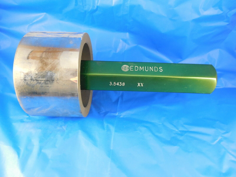 3.5438 CLASS XX SMOOTH PIN PLUG GAGE 3.5625 - .0187 UNDERSIZE 3 9/16 INSPECTION