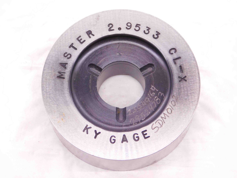 2.9533 CL X PIN PLUG GAGE 2.9531 +.0002 UNDERSIZE 2 61/64 75 mm INSPECTION CHECK - NS3337CZ5