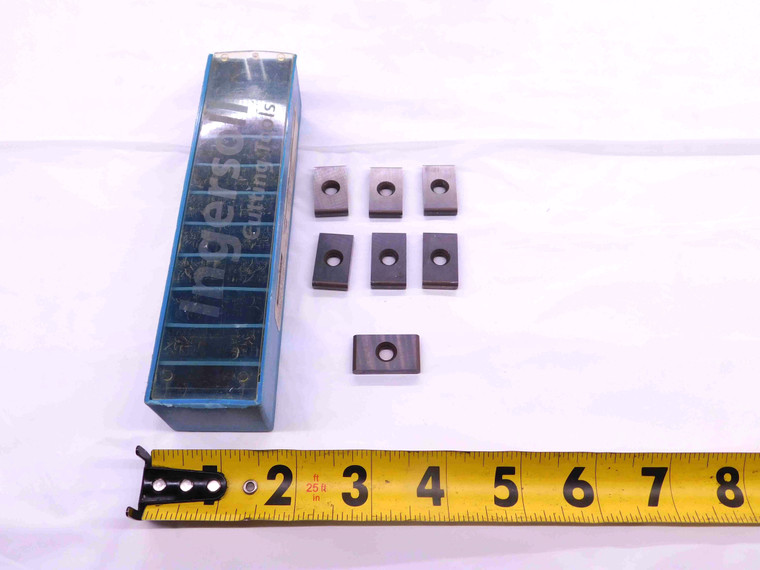 7pcs INGERSOLL LNE443-01 CARBIDE INSERTS 52140 111 S 78652-J INDEXABLE TOOLING - NS3376LVR