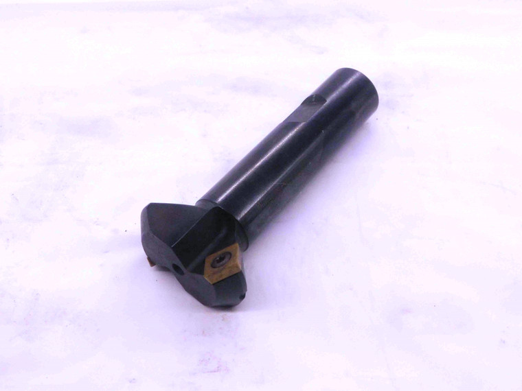 VALENITE 1 1/2 DIA. 45 DEGREE INDEXABLE CHAMFER MILL S-VMSP-150R-45CF 3/4 SHANK - NS3431CG4