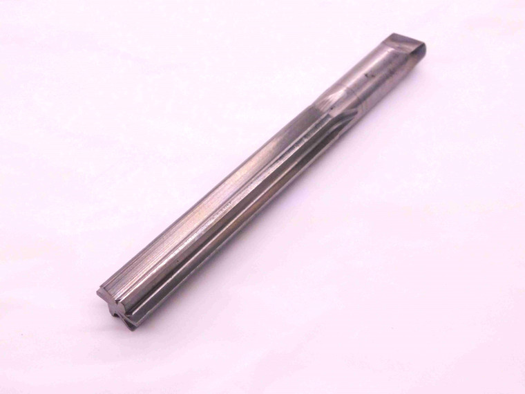 MORSE 0.6037 O.D. HSS REAMER 6 FLUTE .6037 19/32 .5938 +.0099 OVERSIZE USA MADE - NS3487LVR