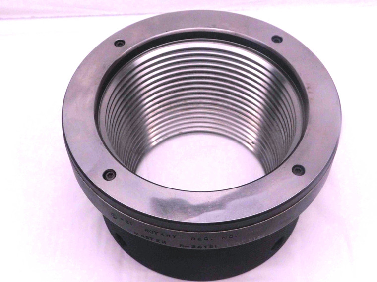 NC 61 4 REG ROTARY MASTER PIPE THREAD RING GAGE #61 NC61 API 7-2 SHOULDERED - DW38087DC5