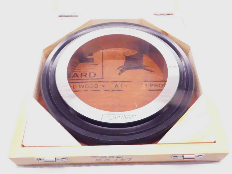 5.12508 MASTER PLAIN BORE RING GAGE 5.1250 +.0001 OVERSIZE 5 1/8 130 mm W/ CASE - NS3653DG5