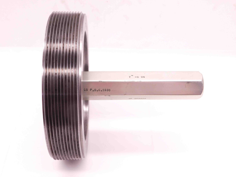 7" 8 UN SPECIAL THREAD PLUG GAGE 7.0 7.00 7.000 GO ONLY P.D. = 6.9100 UNS CHECK - BR10997CG4