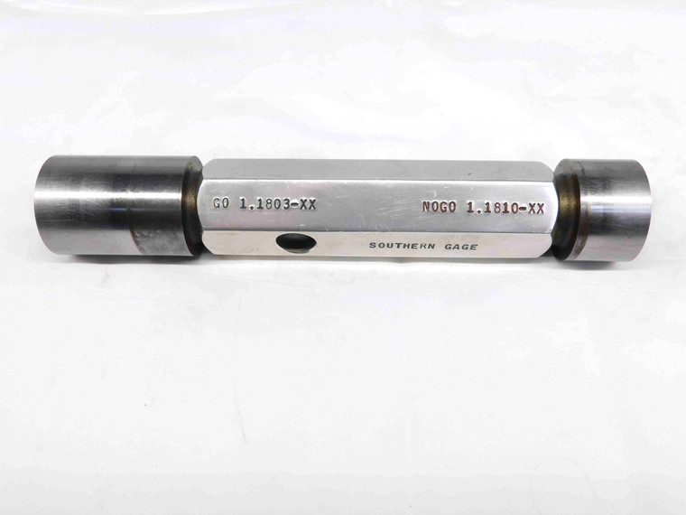 1.1803 & 1.1810 CL XX PIN PLUG GAGE GO NO GO 1.1875 -.0065 1 3/16 30 mm 1.181 - TJ0021CL5