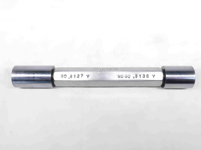 .8127 & .8136 CL Y PIN PLUG GAGE GO NO GO .8125 +.0002 13/16 20.665 INSPECTION - TJ0048SLW