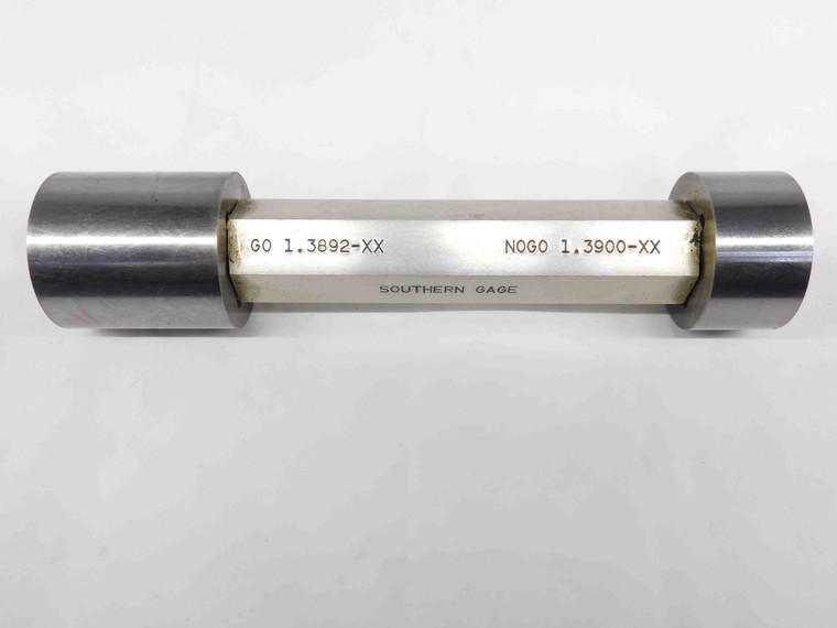 1.3892 & 1.3900 CL XX PIN PLUG GAGE GO NO GO 1.3906 -.0006 1 25/64 35.286 1.390 - TJ0036CL5
