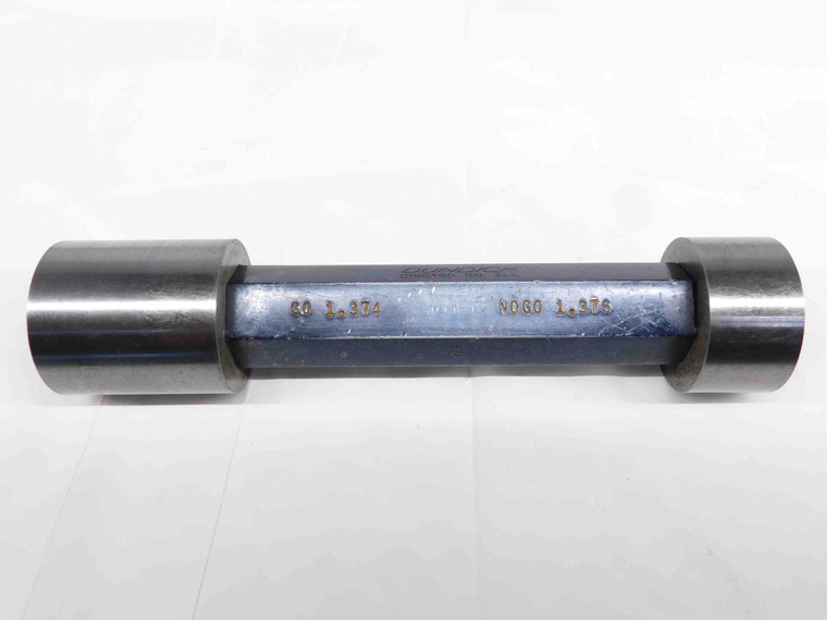 1.3740 & 1.3760 CL Z PIN PLUG GAGE GO NO GO 1.3750 -.0010 1 3/8 35 1.374 1.376 - TJ0070CU4