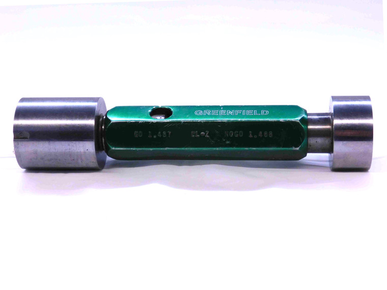 1.4870 & 1.4880 CL Z PIN PLUG GAGE GO NO GO 1.4844 1 31/64 37.795 1.487 1.488 - JG0005SLW