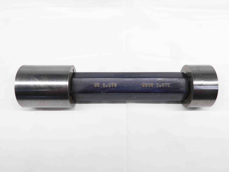 1.6700 & 1.6710 CL XX PIN PLUG GAGE GO NO GO 1.6719 1 43/64 42.418 1.670 1.671 - TJ0083CU4