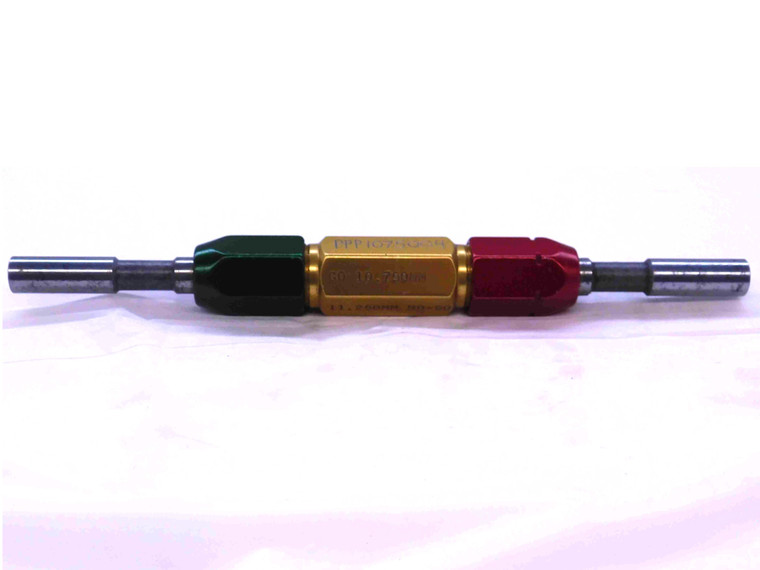 10.750 & 11.250 METRIC PIN PLUG GAGE GO NO GO 11.000 -.250 11 .4429 10.75 11.25 - JG0050SLW
