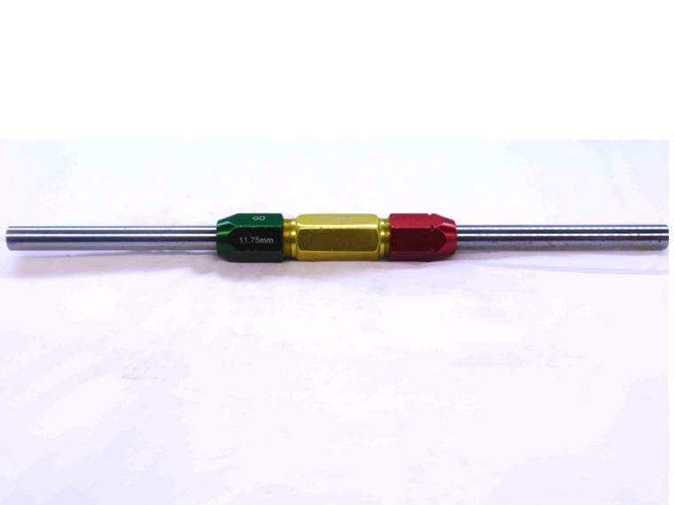 11.750 & 12.250 CL X mm PIN PLUG GAGE GO NO GO 12.000 -.250 12 .4626 11.75 12.25 - JG0059SLW