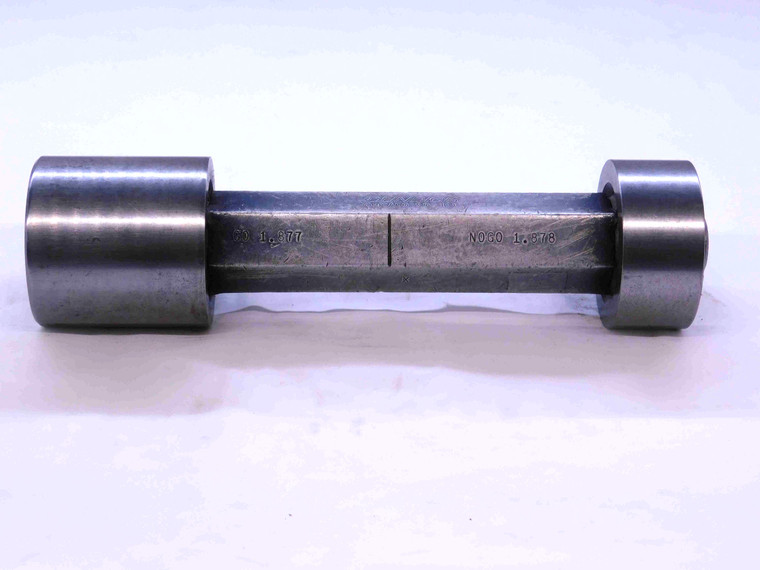 1.8770 & 1.8780 CL X PIN PLUG GAGE GO NO GO 1.8750 1 7/8 47.701 1.877 1.878 - JG0116CU4
