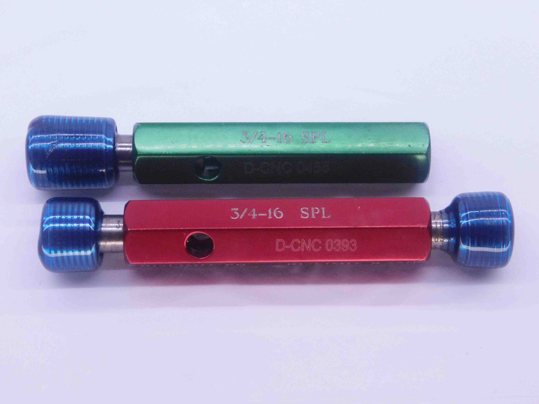 3/4 16 SPL SPIRALOCK THREAD PLUG GAGE .75 GO NO GO = 49710 & 49712 HI RAMP 49713 - DW38246CY5