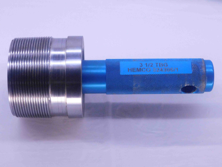 3 1/2 10 TBG API 5B PIPE THREAD PLUG GAGE 3.5 3.50 NON UPSET TUBING NUE NUT - DW38262DG5