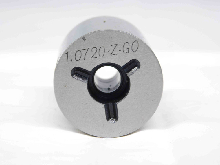1.0720 CLASS Z PIN PLUG GAGE 1.0625 +.0095 OVERSIZE 1 1/16 27.229 mm 1.072 CHECK - TJ0161SLW