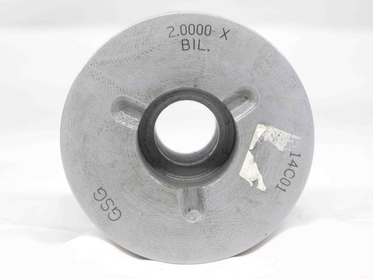2.0000 CLASS X PIN PLUG GAGE ONSIZE 2.0 50.800 mm 2.000 INSPECTION CHECK 2.00 - TJ0169SLW