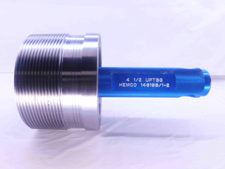 4 1/2 8 UP TBG API 5B PIPE THREAD PLUG GAGE 4.5 4.50 UPSET TUBING EUE EUT UPTBG - DW38304DG5