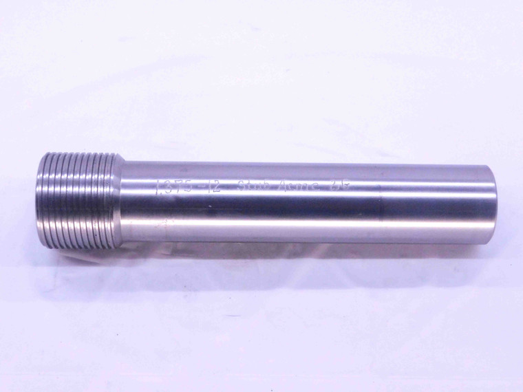 SHOP MADE 1 3/8 12 STUB ACME 2G THREAD PLUG GAGE 1.375 1.3750 INSPECTION CHECK - DW38346DH5