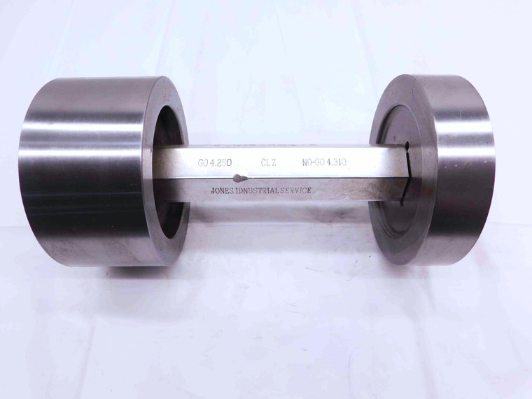 4.2500 & 4.3100 CLASS Z PIN PLUG GAGE GO NO GO ONSIZE 4 1/4 108 mm 4.250 4.310