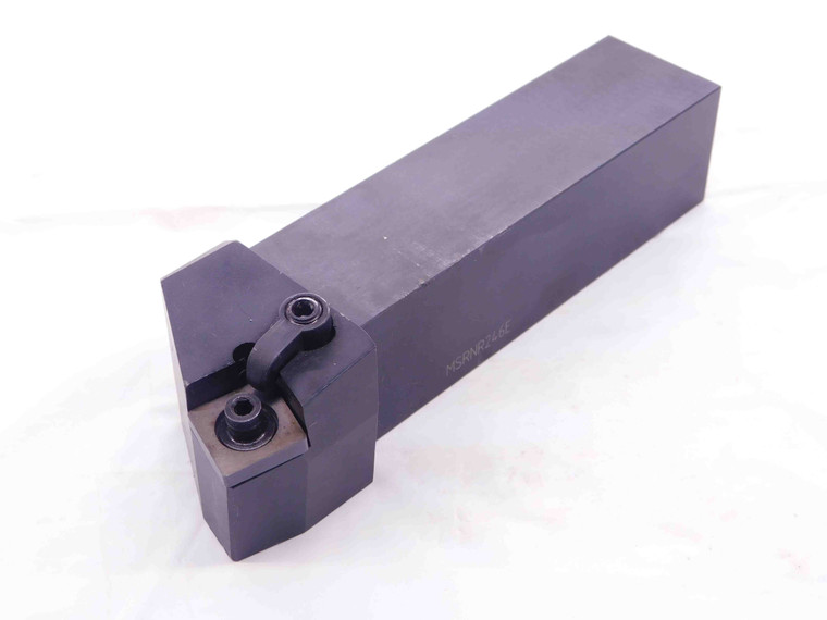 MSRNR246E LATHE TURNING TOOL HOLDER 1 1/2 SQUARE SHANK SNMG-64 INSERTS 7" OAL - NS4034BU5