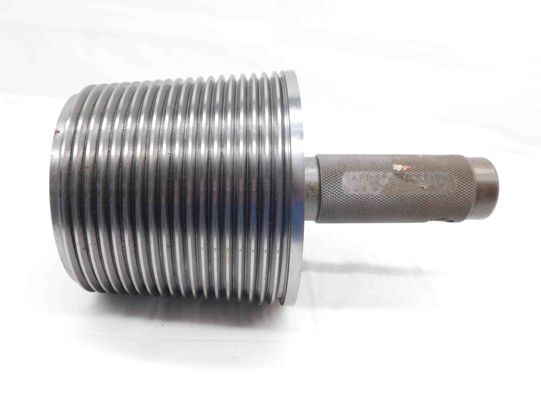 5 9/16 4 FH ROTARY LEFT HAND API 7-2 PIPE THREAD PLUG GAGE 5.5625 L.H. FULL HOLE - DW38555DC5