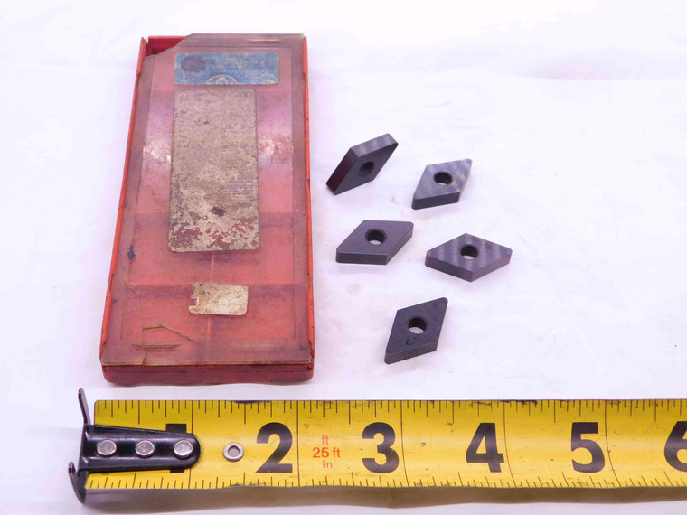 5pcs SANDVIK DNGA432 GRADE 650 CERAMIC TURNING INSERTS INDEXABLE TOOLING - NS4120LVR