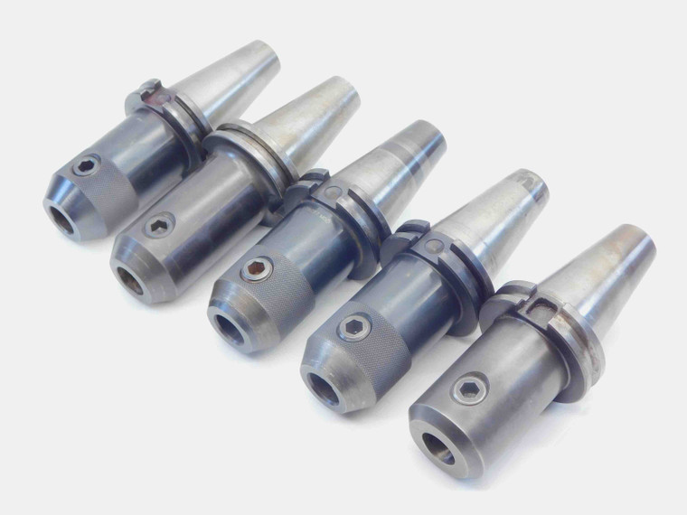 5pc LOT OF CAT40 3/4 ID SOLID END MILL TOOL HOLDER .75 3 3/4 PROJECTION .7500 - NS4180LVR