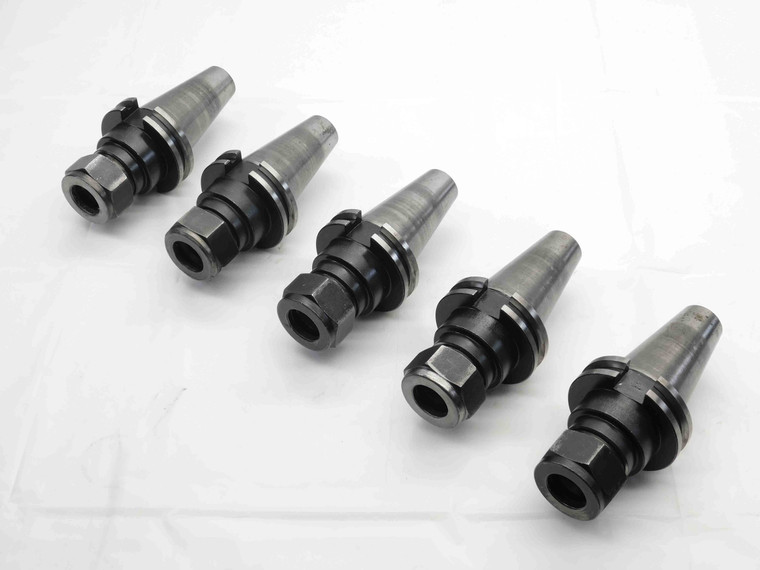 5pcs LOT OF CAT40 KENNAMETAL DA180 COLLET CHUCK TOOL HOLDER 3" PROJECTION DA 180 - NS4187LVR