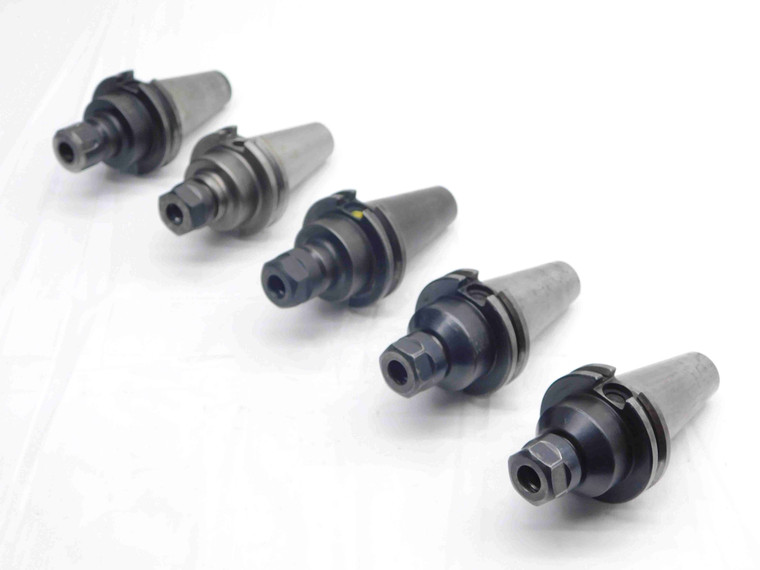 5pcs LOT OF CAT40 ER16 COLLET CHUCK TOOL HOLDER VARIOUS PROJECTIONS ER 16 - NS4189LVR