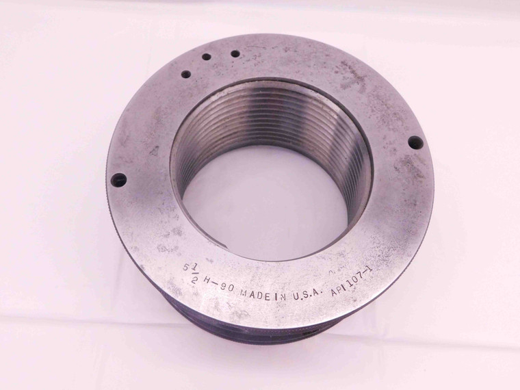 5 1/2 3 1/2 H90 API 7-2 PIPE THREAD RING GAGE 5.5 3.5 HUGHES ROTARY H-90 H 90 - DW38760DC5