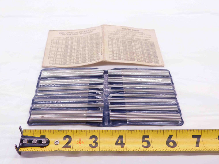 THREAD MEASURING WIRE SET RANGE .055 - 0.18" FOR 60 DEGREE UN THREADS - NS4246LVR