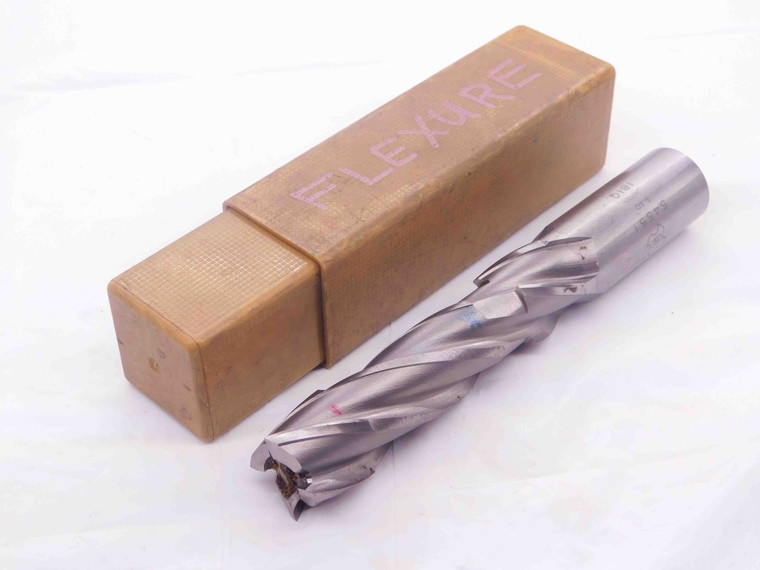 OSG 1" O.D. 4" LOC 6 1/2 OAL HSS COBALT END MILL 1" SHANK 4 FLUTE 1.0 HSS-CO - NS4252CG5