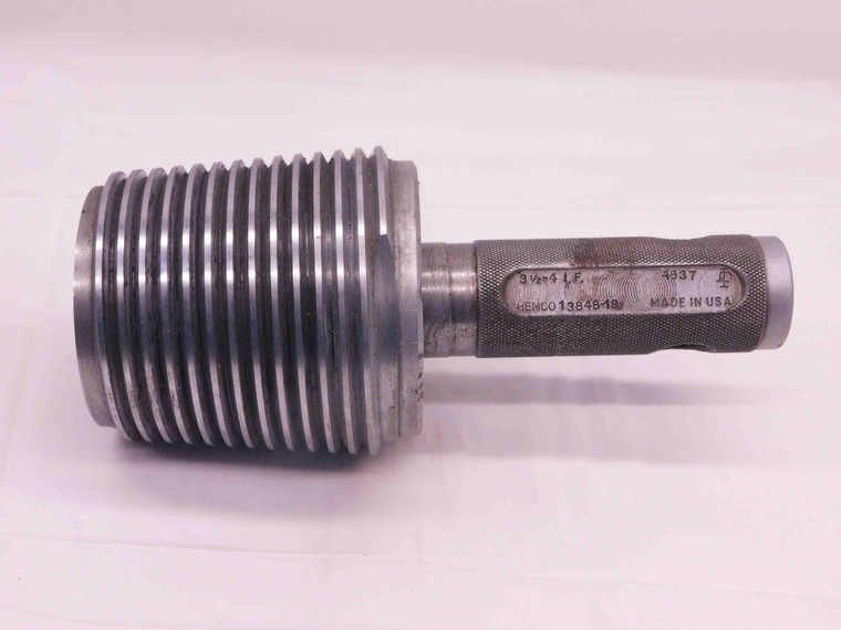 3 1/2 4 IF API 7-2 PIPE THREAD PLUG GAGE 3.5 INTERNAL FLUSH NC38 NC 38 ROTARY - DW38785DC5