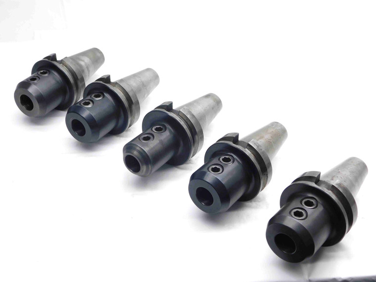5pcs LOT OF BT45 1" I.D. SOLID END MILL TOOL HOLDER 1.0 VARIOUS PROJECTIONS - NS4361LVR