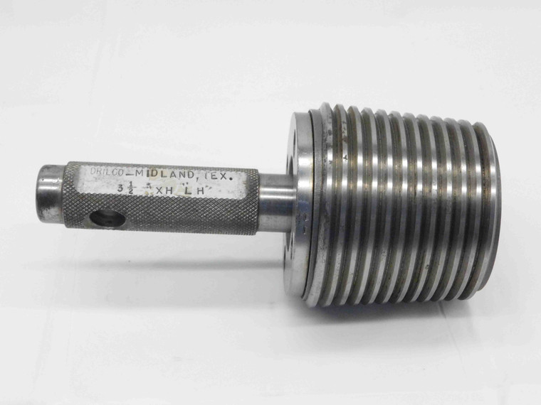 3 1/2 4 XH LEFT HAND API 7-2 PIPE THREAD PLUG GAGE 3.5 L.H. XTRA HOLE EXTRA - DW38928DC5