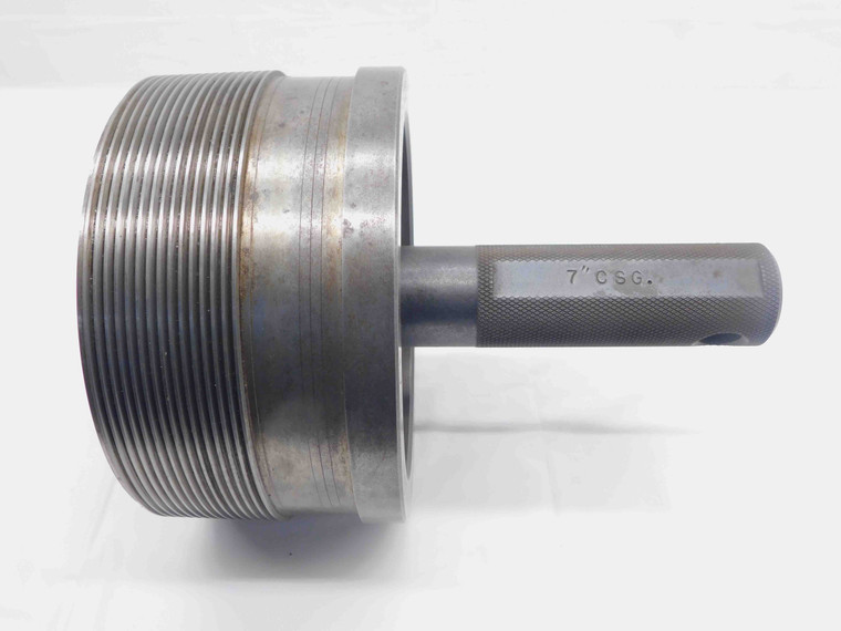 7" 8 CSG API 5B PIPE THREAD PLUG GAGE 7.0 7.00 7.000 ROUND RD CASING 8RD RC - DW39060DC5