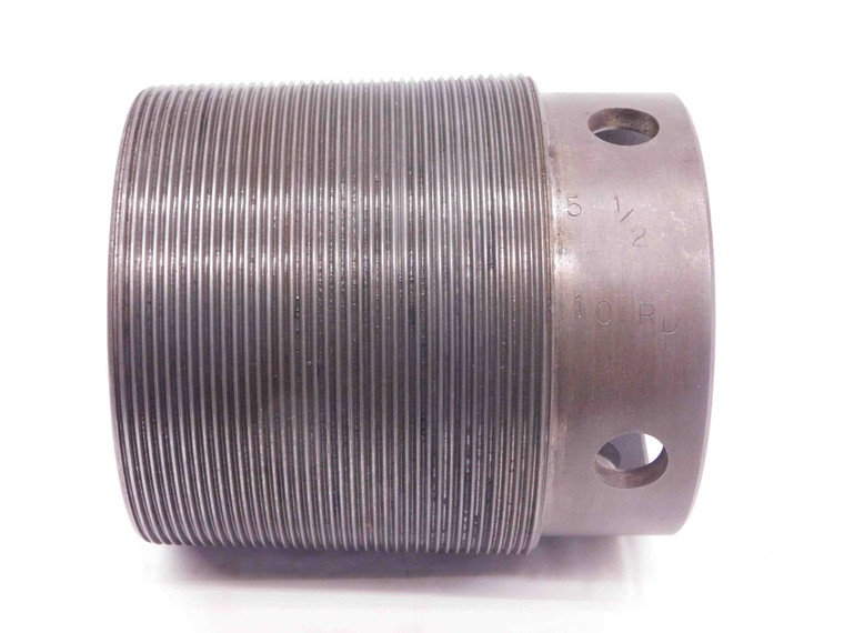 SHOP MADE 5 1/2 10 ROUND CASING API 5B PIPE THREAD PLUG GAGE 5.5 10RD CSG - DW39068DC5