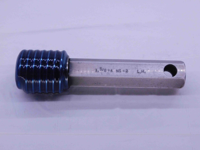 1 5/8 4 NS 2 LEFT HAND THREAD PLUG GAGE 1.625 GO ONLY P.D. = 1.4626 2B or 3B - DW39126SLW