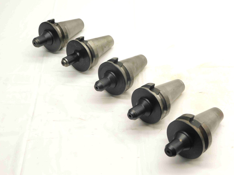 5pcs LOT OF BT40 3/16 I.D. SOLID END MILL TOOL HOLDER .1875 VARIOUS PROJECTIONS - NS4465LVR