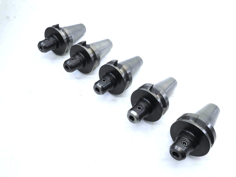 5pcs LOT NIKKEN BT40 3/8 I.D. SOLID END MILL TOOL HOLDER .375 2 1/2 PROJECTION - NS4474LVR