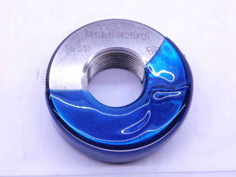 M25 X 1.5 SOLID THREAD RING GAGE 25 INSPECTION CHECK 6g ? 6h ? - DW39295SLW