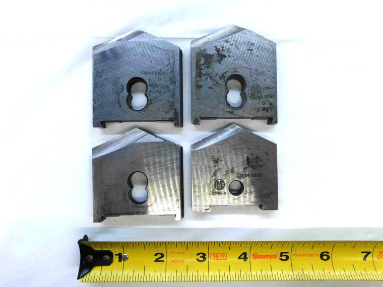 4pcs AMEC 2 3/16 O.D. SERIES D & C 10244-0206 HSS SPADE DRILL INSERTS 2.1875 - JG1716BU5