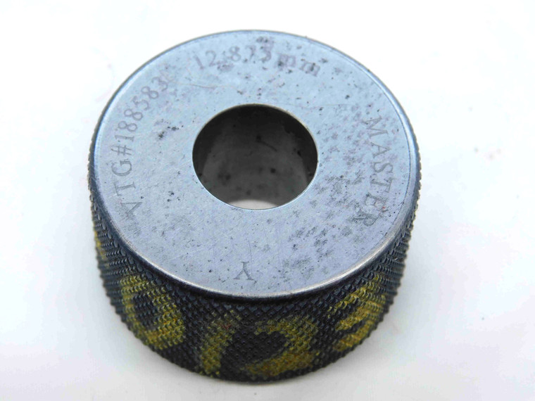 12.875 CLASS Y MASTER PLAIN BORE RING GAGE 13.000 -.125 UNDERSIZE 13 mm .5069 - JG2003CZ5