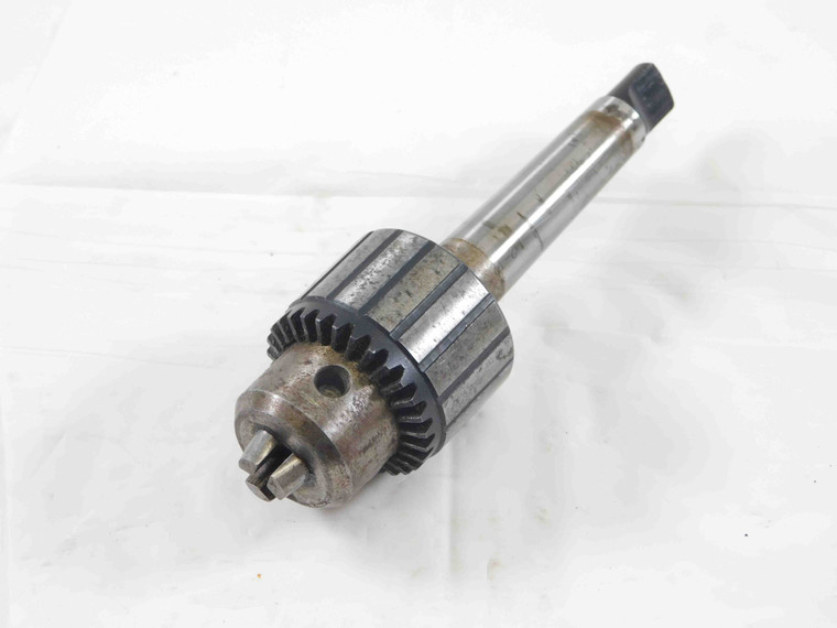 JACOBS ? DRILL CHUCK 0 - 1/2 CAPACITY JT2 CONNECTION W/ MORSE TAPER #2 SHANK MT2 - NS4958DH5