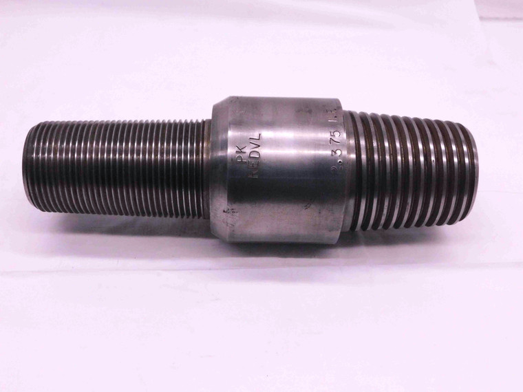 SHOP MADE 2 3/8 4 IF API PK REDVL THREAD PLUG GAGE 2.375 INTERNAL FLUSH NC 26 - DW39437DC5