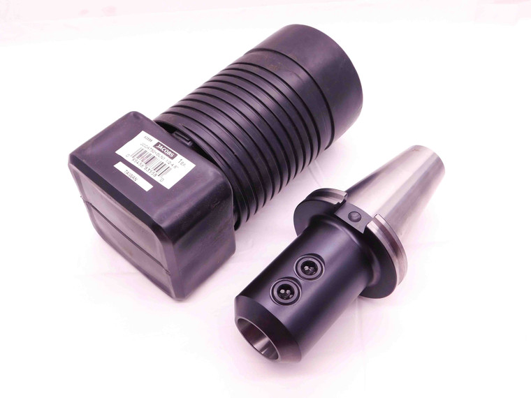 NEW CAT50 JACOBS 1/2 ID SOLID END MILL TOOL HOLDER .5 JCCAT50XSLN1-1/2-4.6" - BR11685AN6