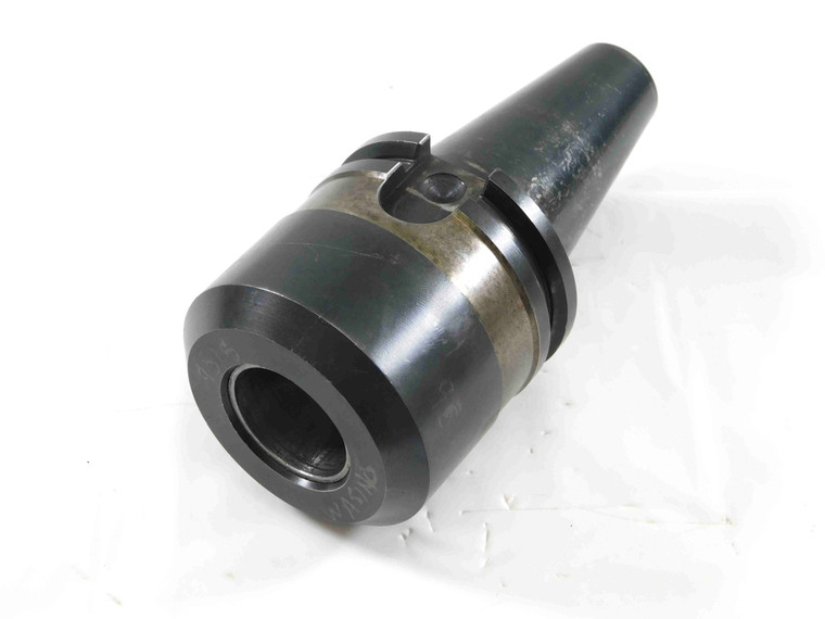 CAT40 SCULLY-JONES 1 1/4 ID SOLID END MILL TOOL HOLDER 1.25 W/ 1 1/8 ID BUSHING - NS5019CH5