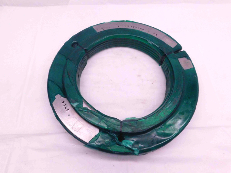 7 1/2 4 BUTTRESS 2A THREAD RING GAGE 7.5 4.0 GO ONLY P.D. = 7.3416 BUTT - JG2661DG5