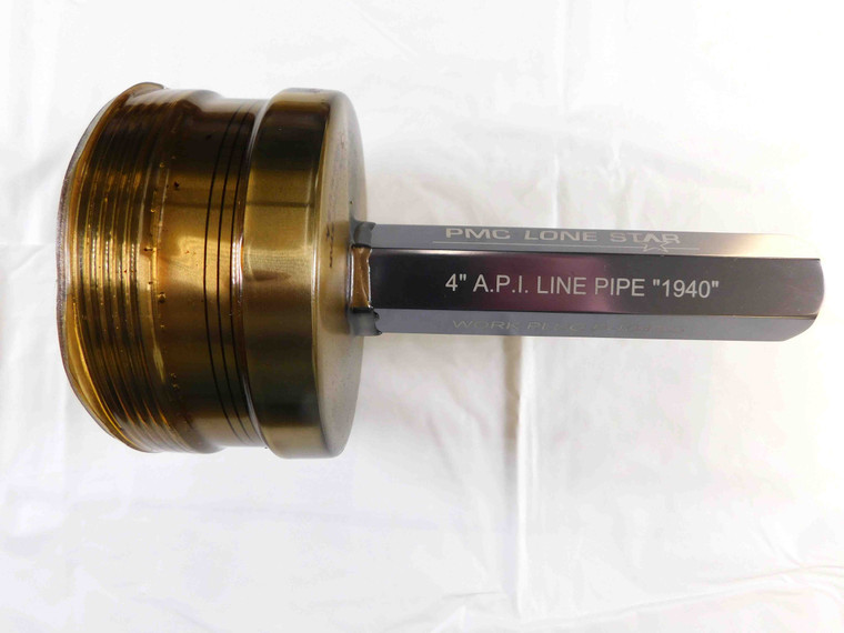 NEW 4" 8 LINE PIPE API 5B THREAD PLUG GAGE 4.0 4.00 4.000 LP LP4 1940 USA MADE - JF4013PMC